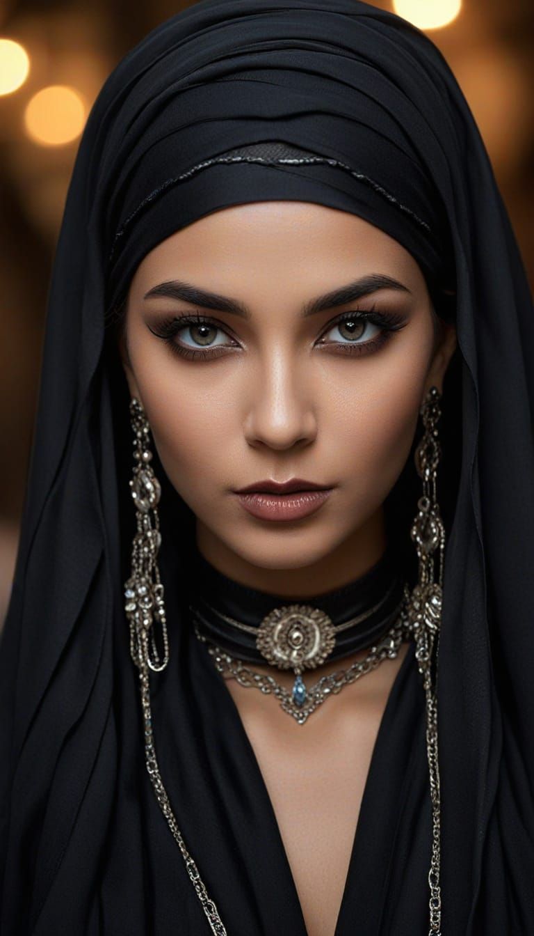 Bold Egyptian woman
