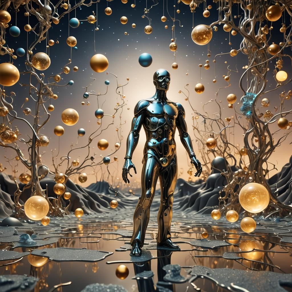 Personified Elements in a Surreal Dreamscape