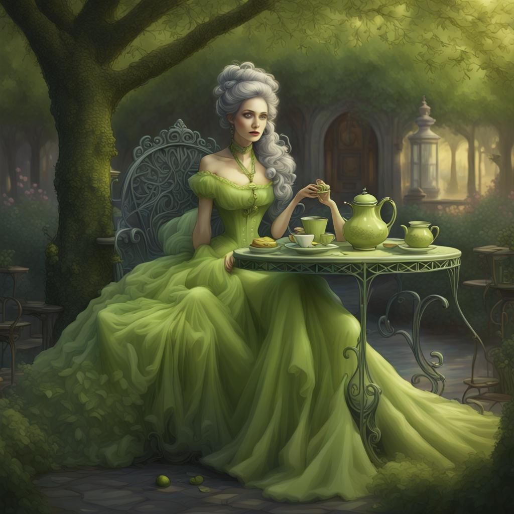 TEA AND KEY LIME PIE