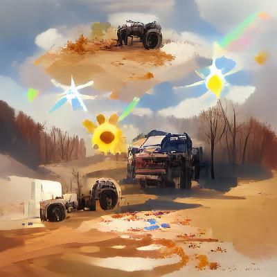 Evocative Concept Art of Fleeting Time