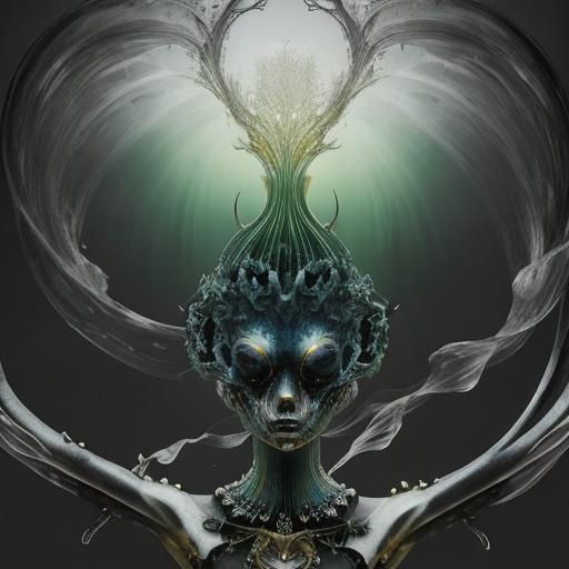 Vibrant CGI: Surreal Glamour in 3D