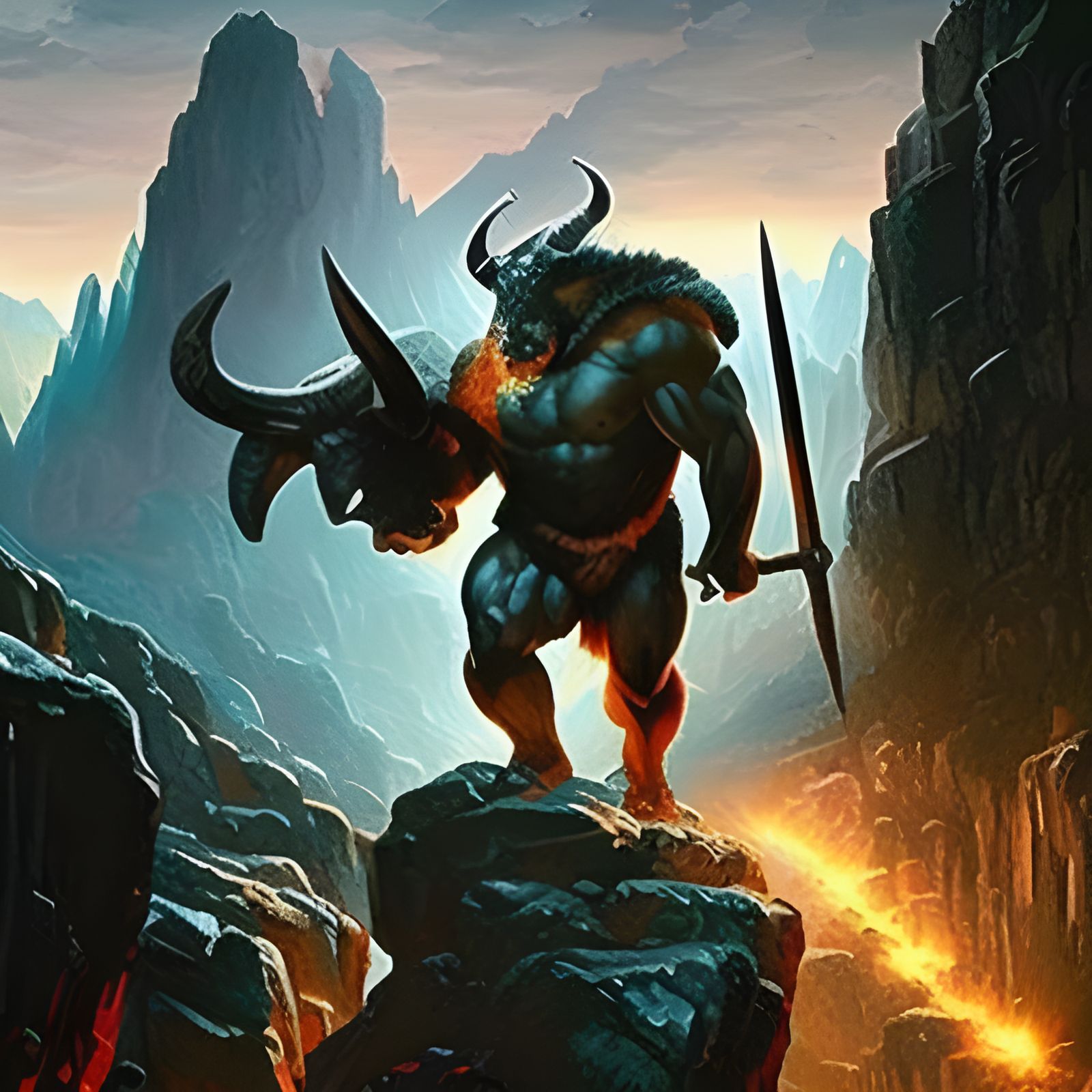 Minotaur lord