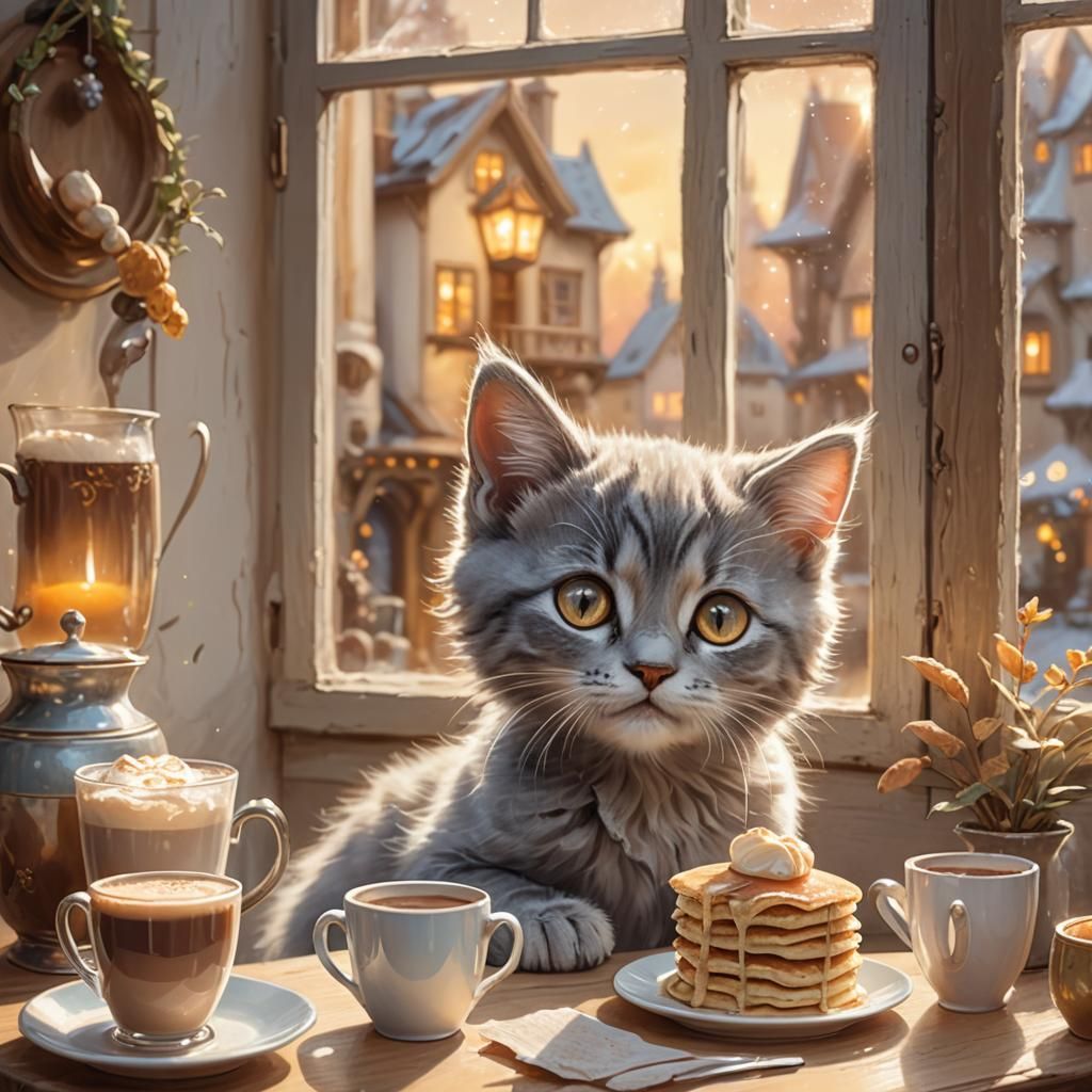 early morning pankcakes