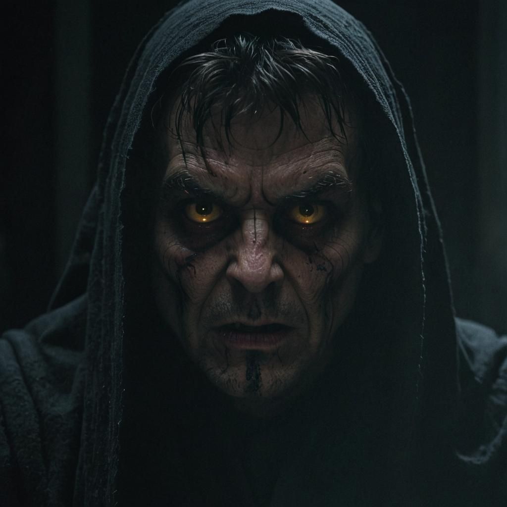 Sith Lord's Face Emerges from Shadows