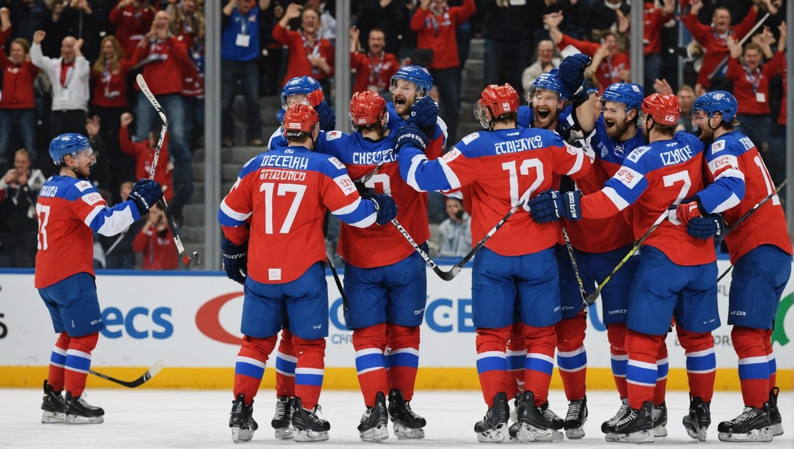 Czech Hockey Team's Joyous World Championship Win