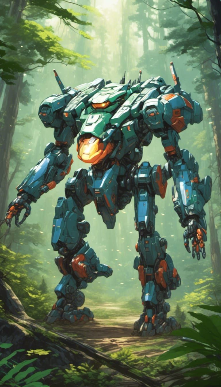 Mecha of the forest