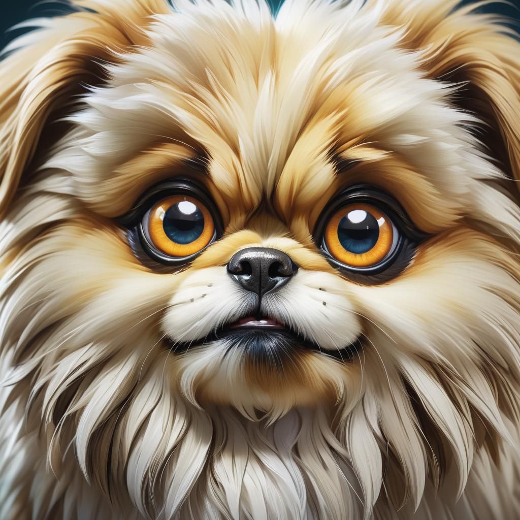 Close Up Pekingese