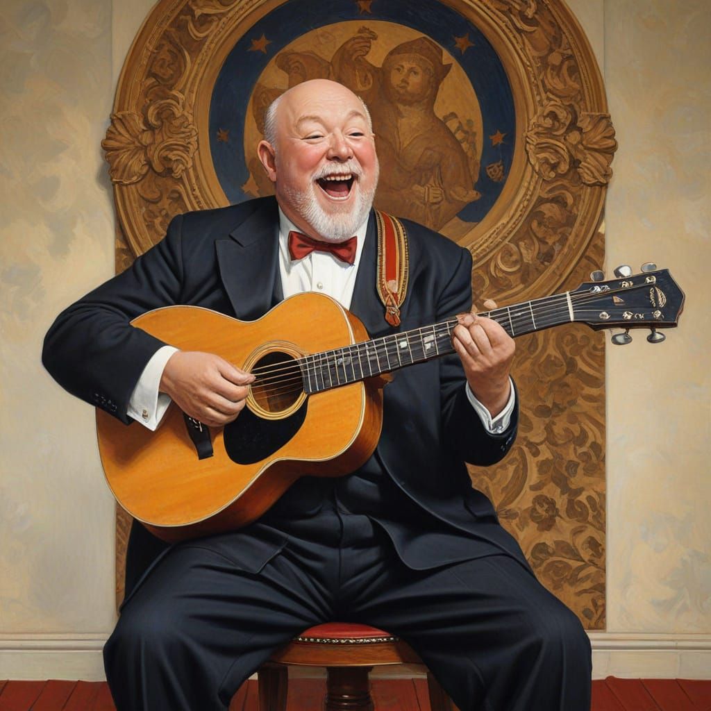 Folk Singer Entertains U.S. Congress as Impressionistic Pain...