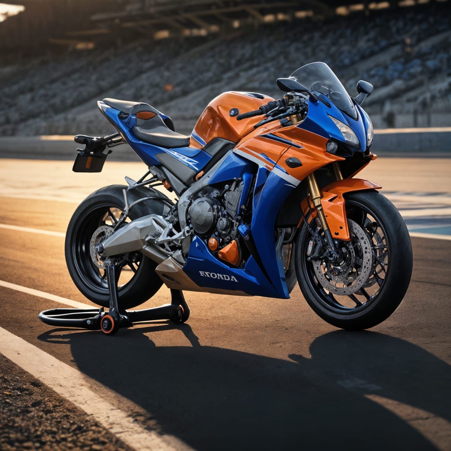 Honda CBR650R in Repsol Racing Livery