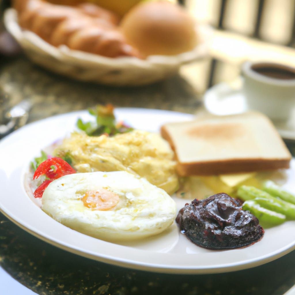 Breakfast Still Life in Professional Photography Style