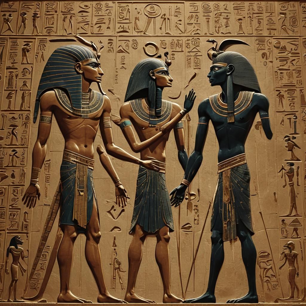 Horus and Thoth in Ancient Egyptian Debate