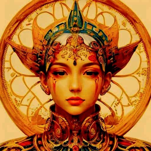 Surreal Maximalist Composition in Hyperrealistic Style