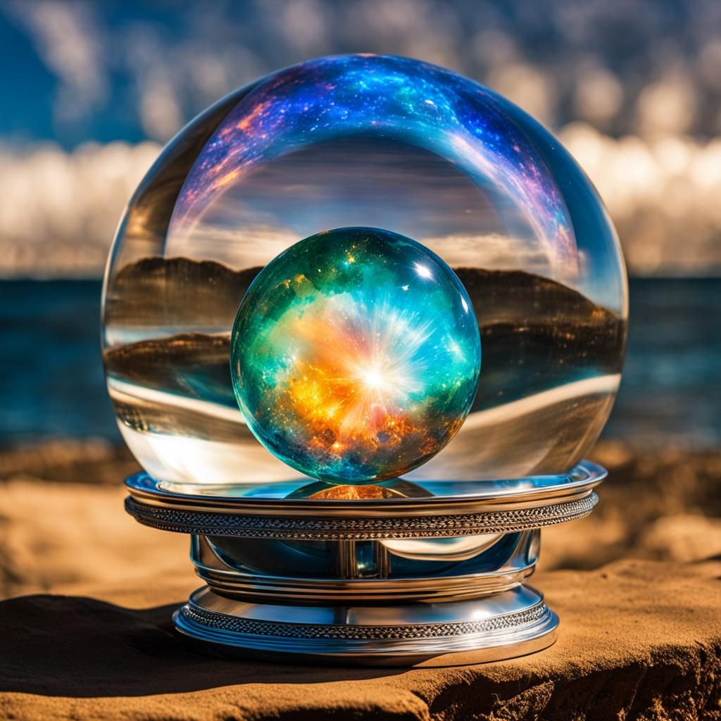 Futuristic Sapphire Crystal Medbed in Atlantean Style