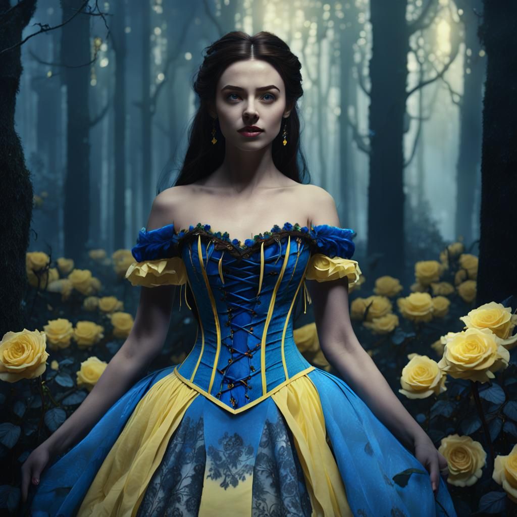 Gothic Fairytale: Belle in the Dark Forest