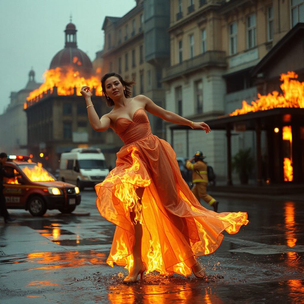 Dramatic Dance: Woman of Fire, Man of Water