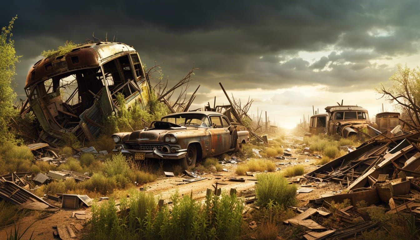 Post-Apocalyptic Landmarks Route 66