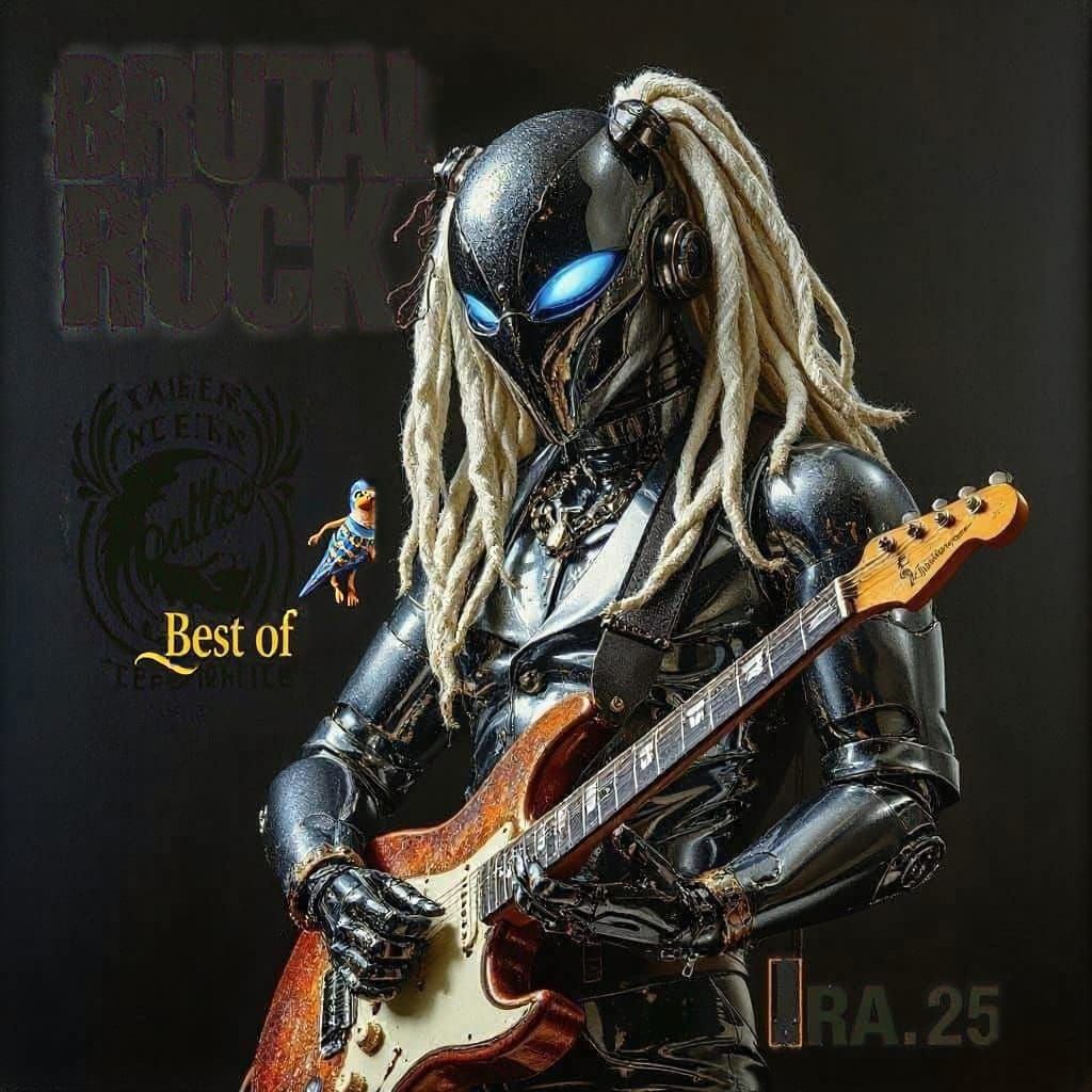 Album Cover - Best of Brutal Rock (by @Brutal_Lee)