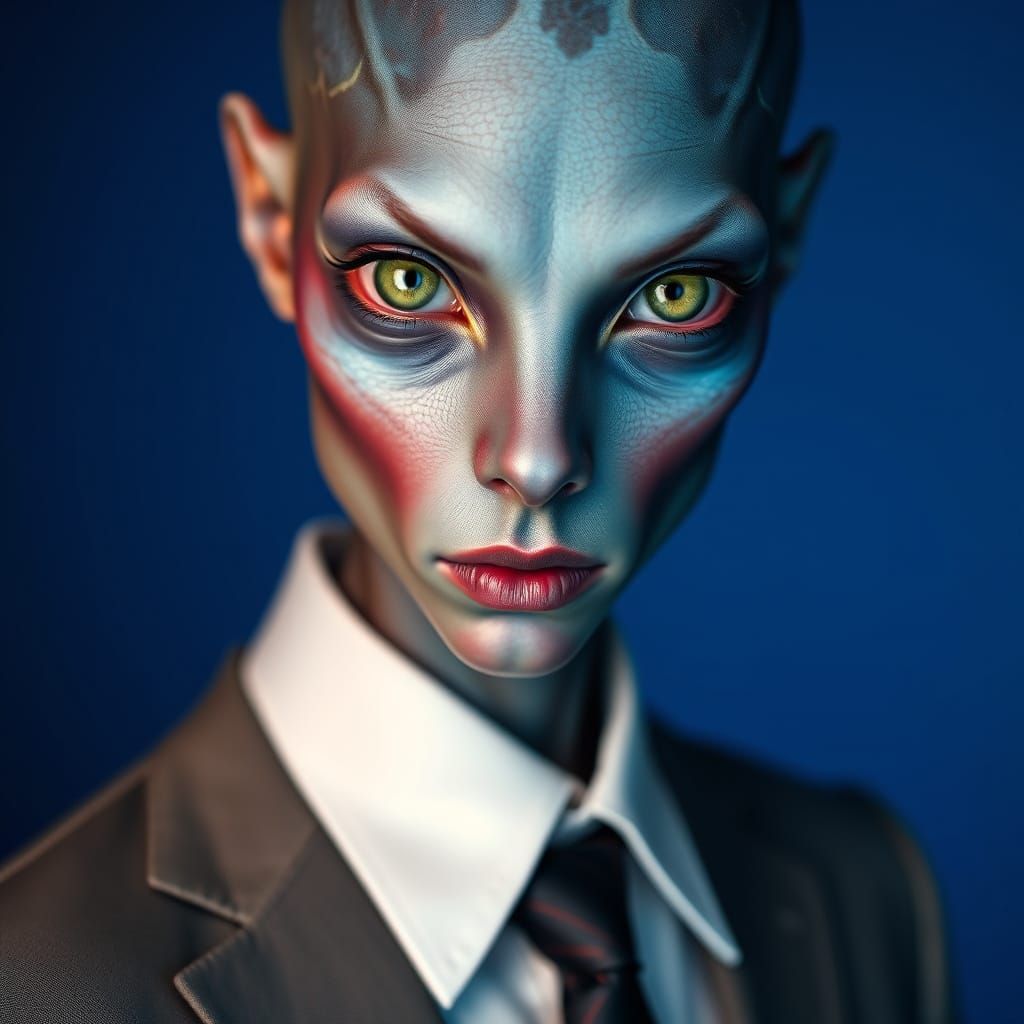 Ethereal Business Elite with Iridescent Skin