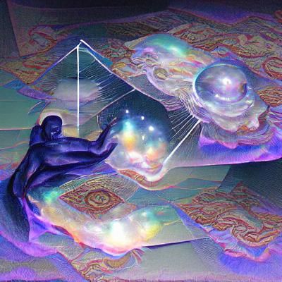 Ethereal Astral Projection in Cosmic Colors