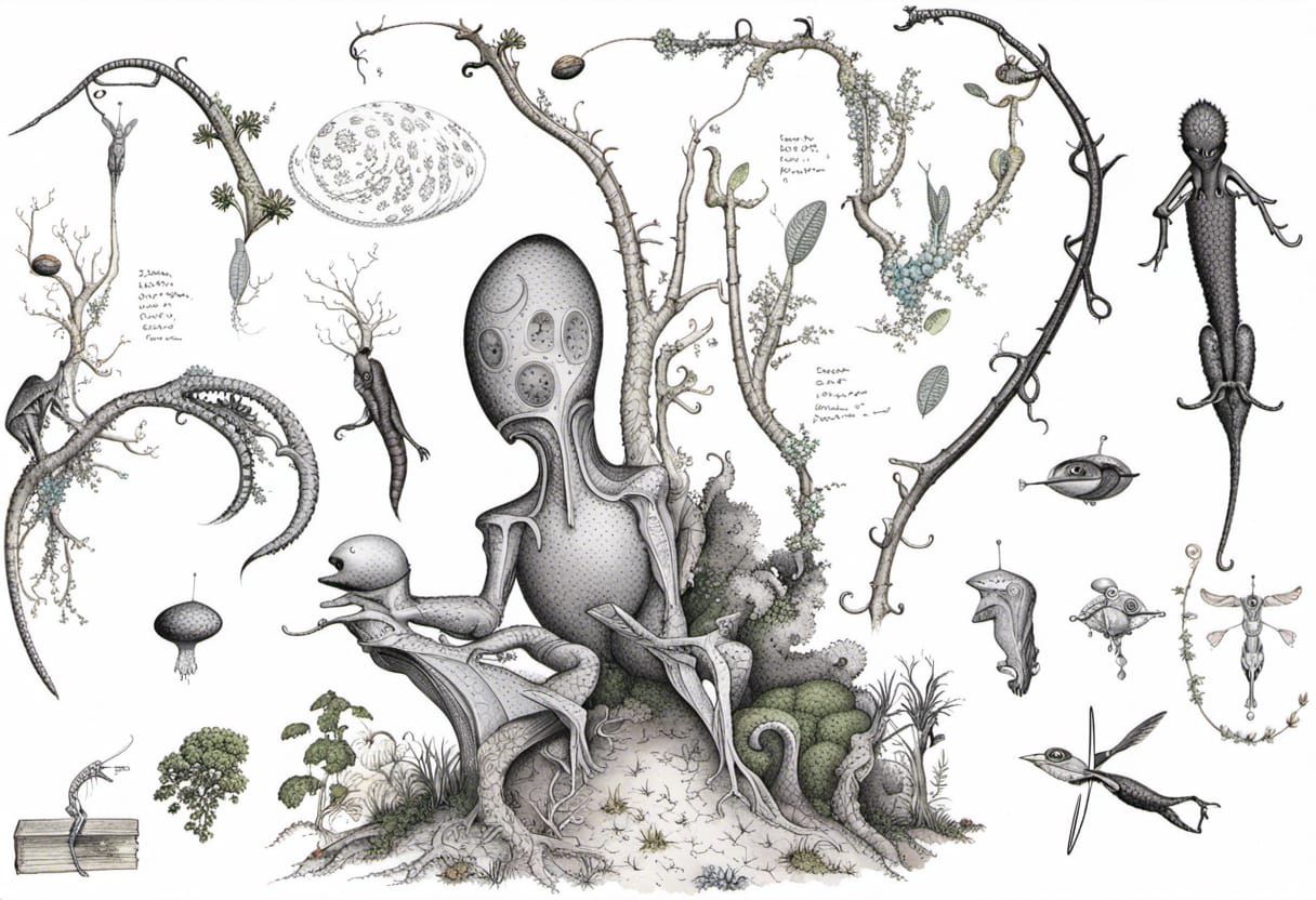 Alien Botany Book: Biogeography and Cryptozoology