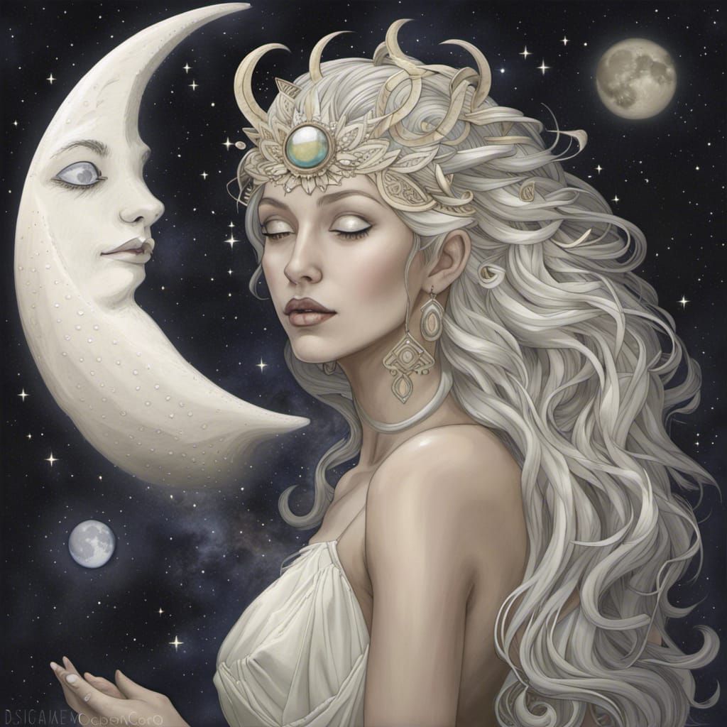 Ethereal Moon Goddess