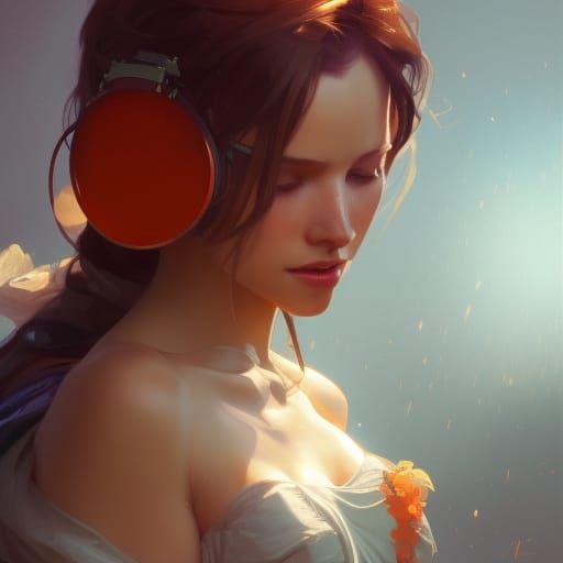 Half Rich Half Poor Girl Concept Art