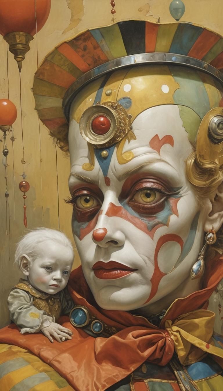 Surreal Carnival in Photorealistic Style