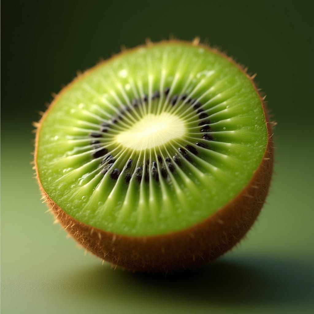 Hyperrealistic Kiwi Fruit in 8K Resolution