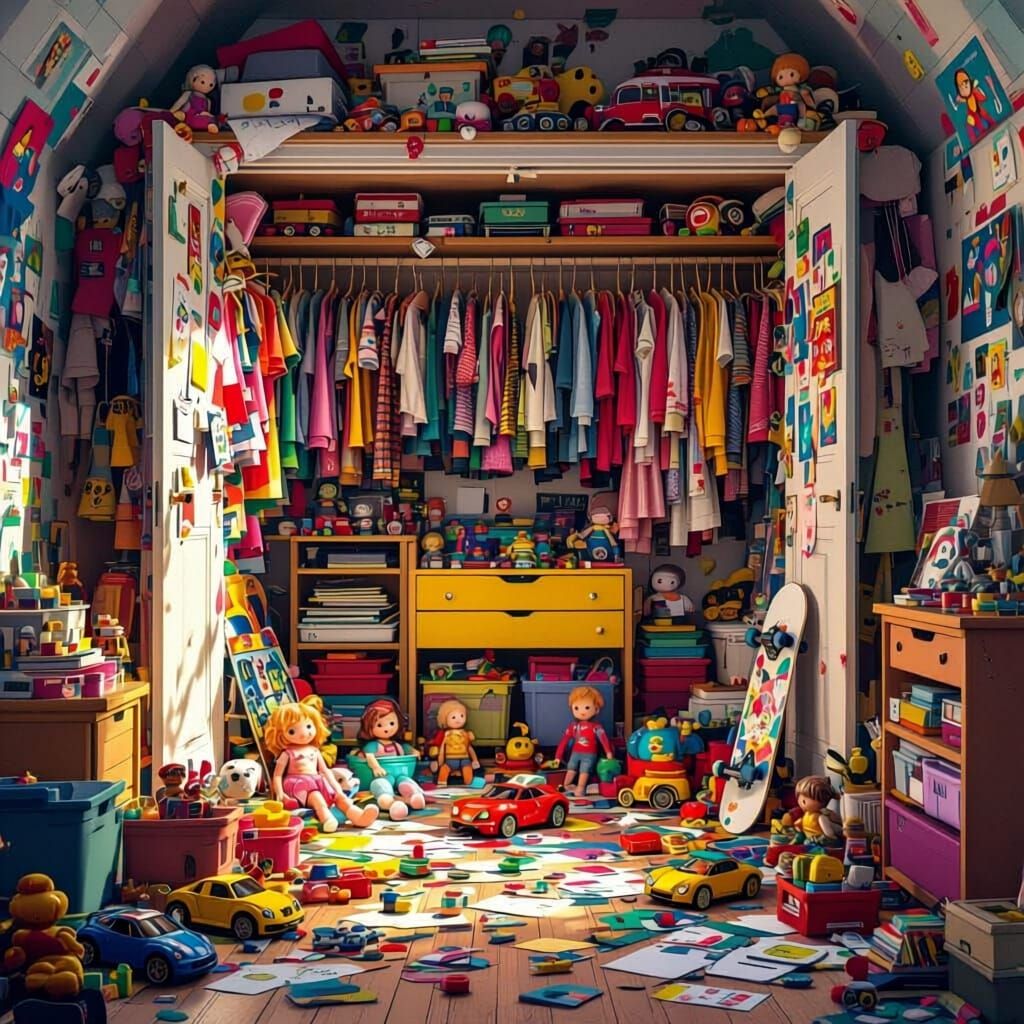 Dasha's Whimsical Room: A Child's Creative Wonderland