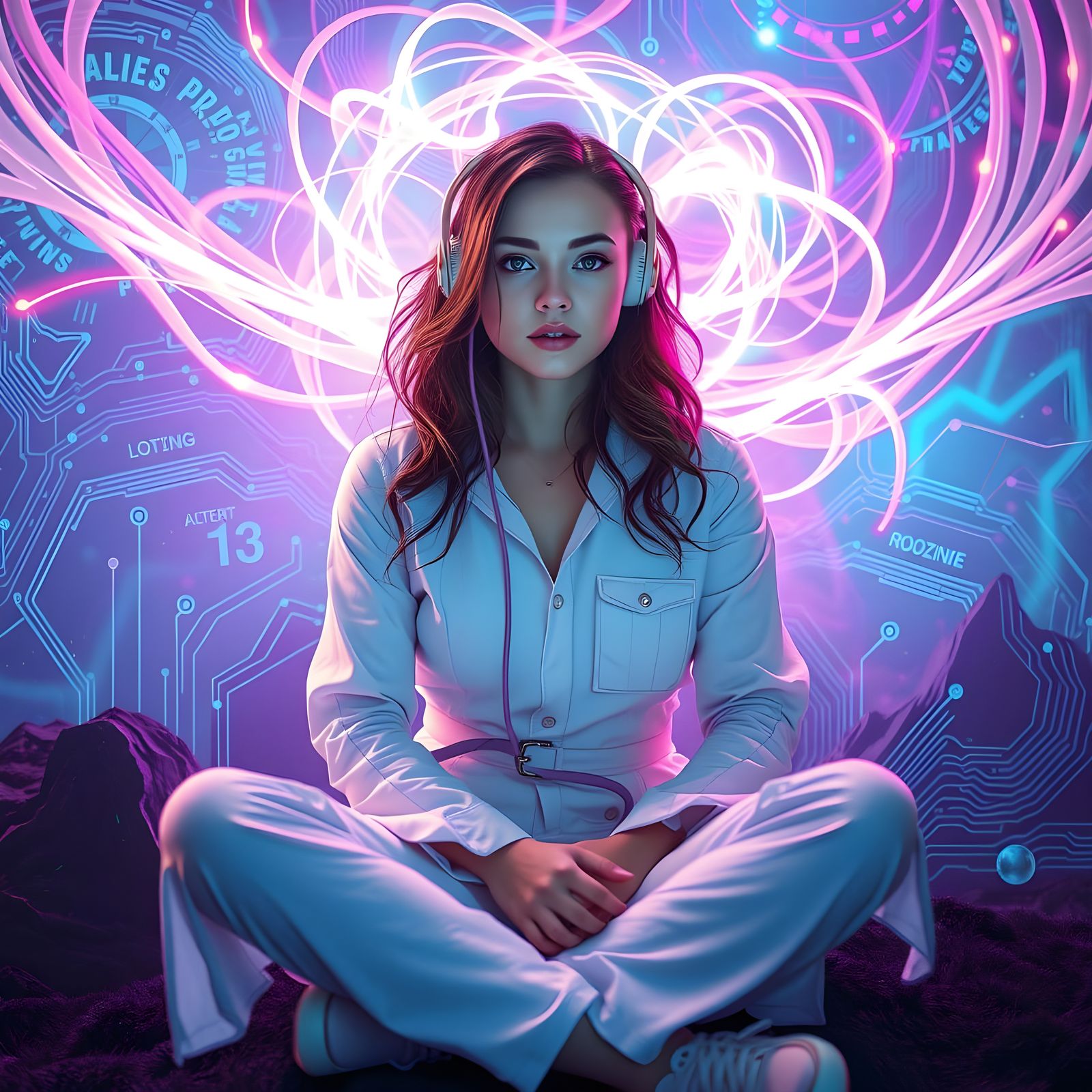 Mind Controlled in a Futuristic Dystopian Dream