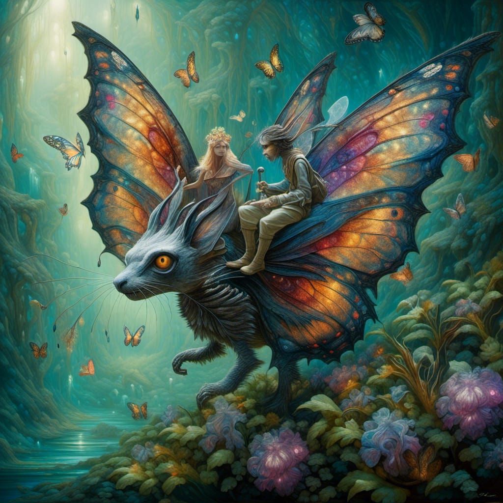 Fae Butterfly Creature
