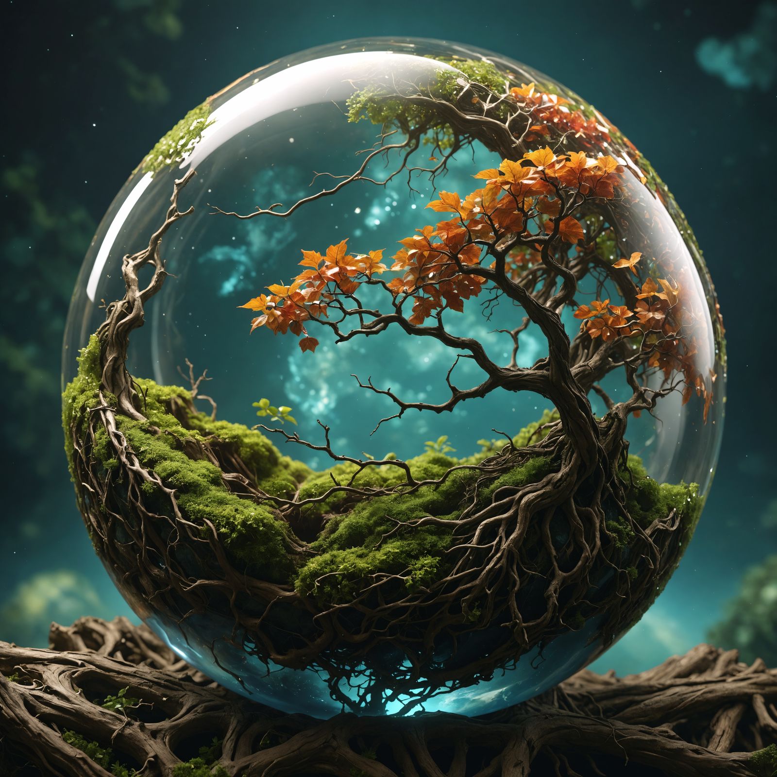 Glass Earth: A New World in Bloom