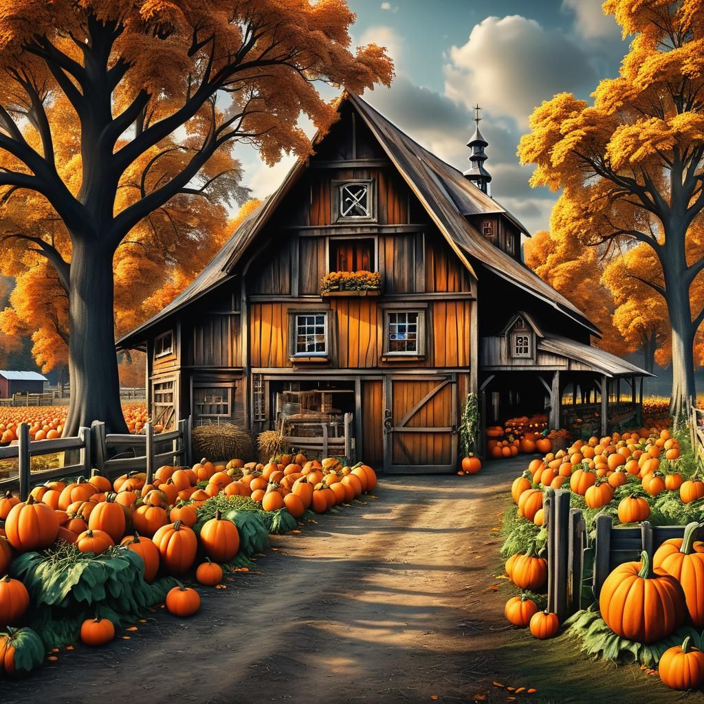 Autumn Pumpkin Farm🎃🍁🍂