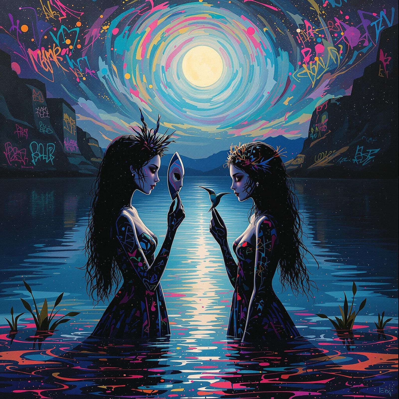 Sisters in Dreamlike Harmony