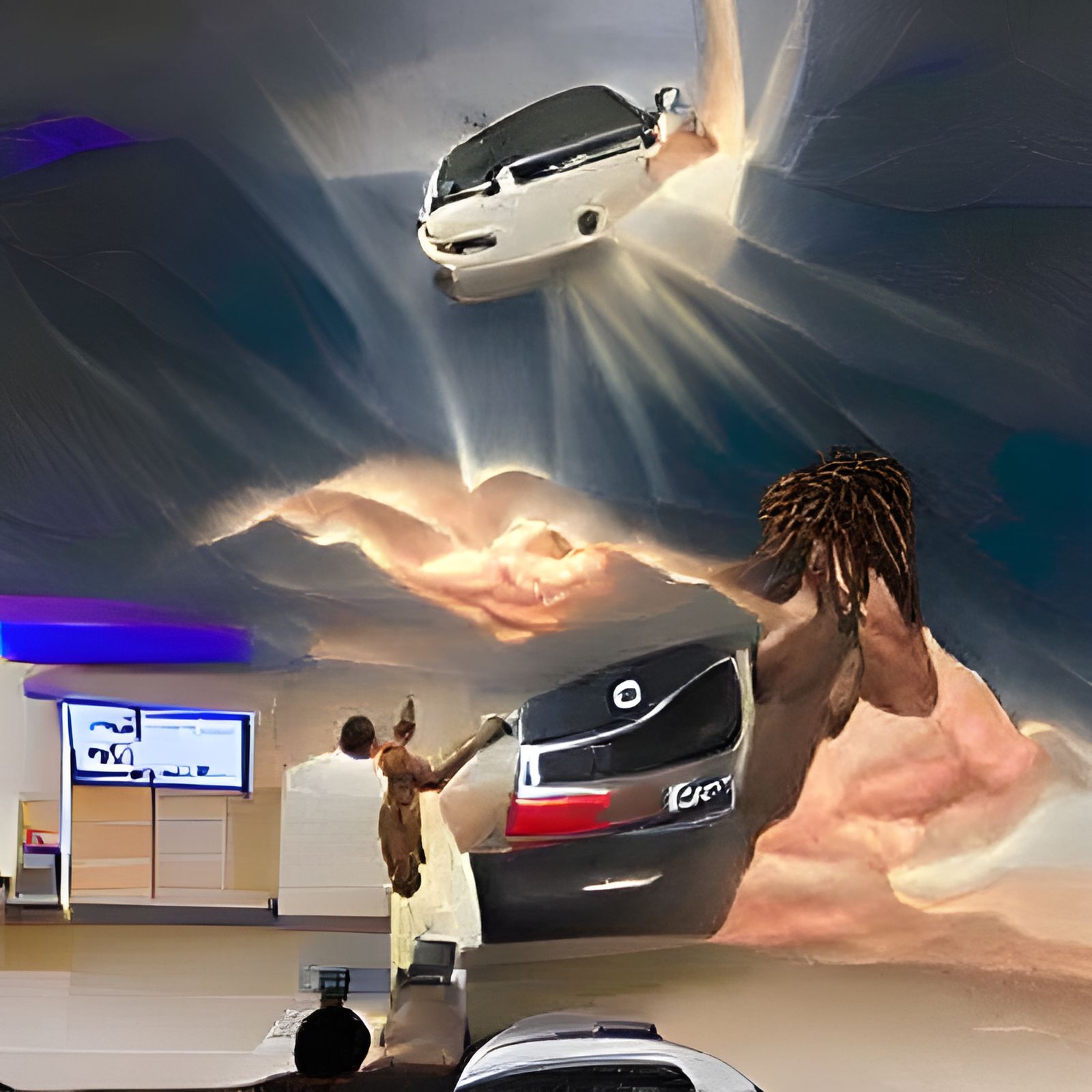 Deity Bestows Luxury Car as Gift