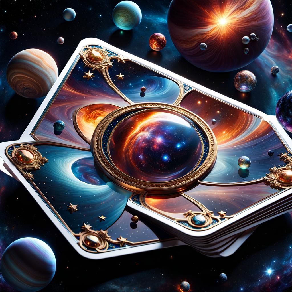 Fantasy Tarot cards