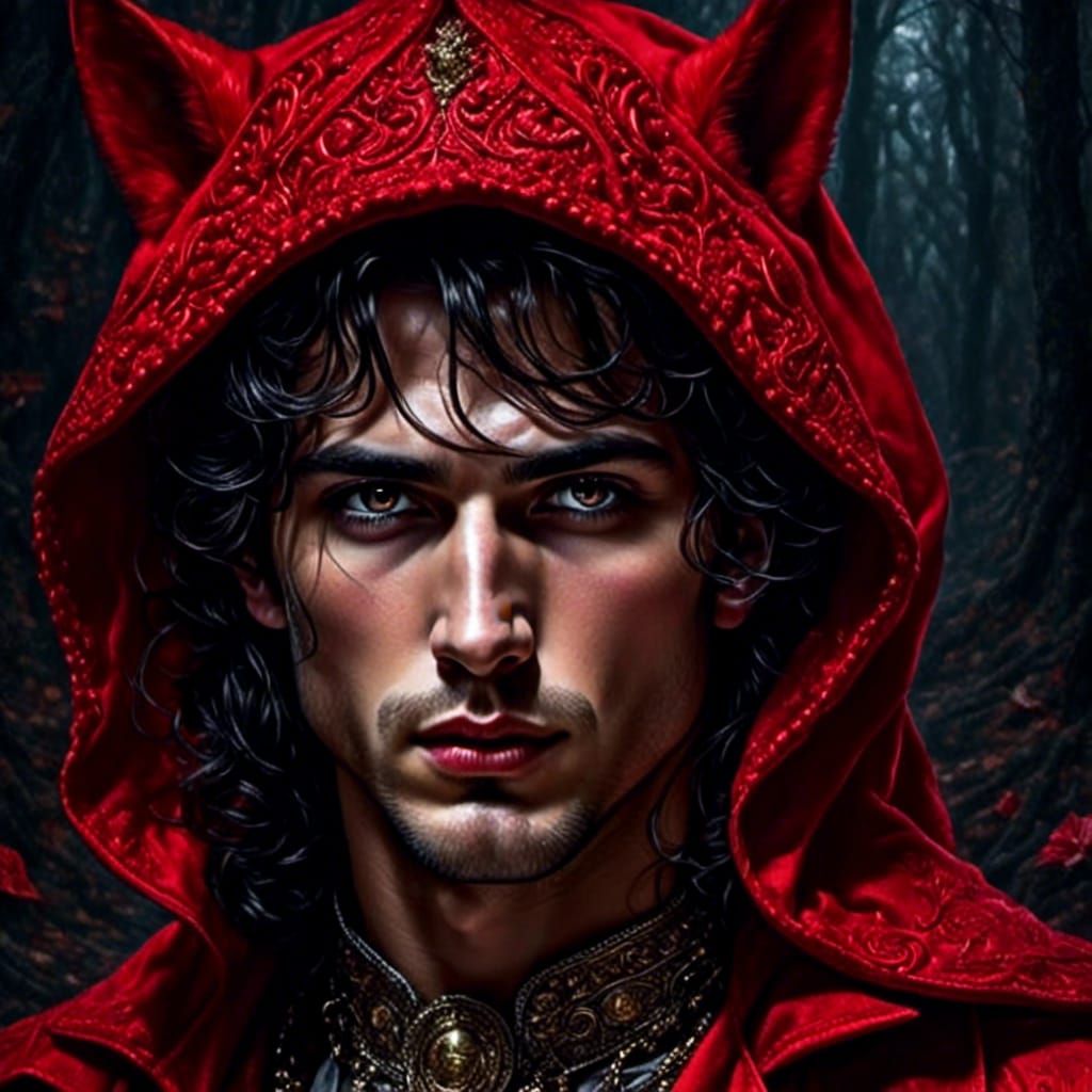 SB the handsome masculine wolf man