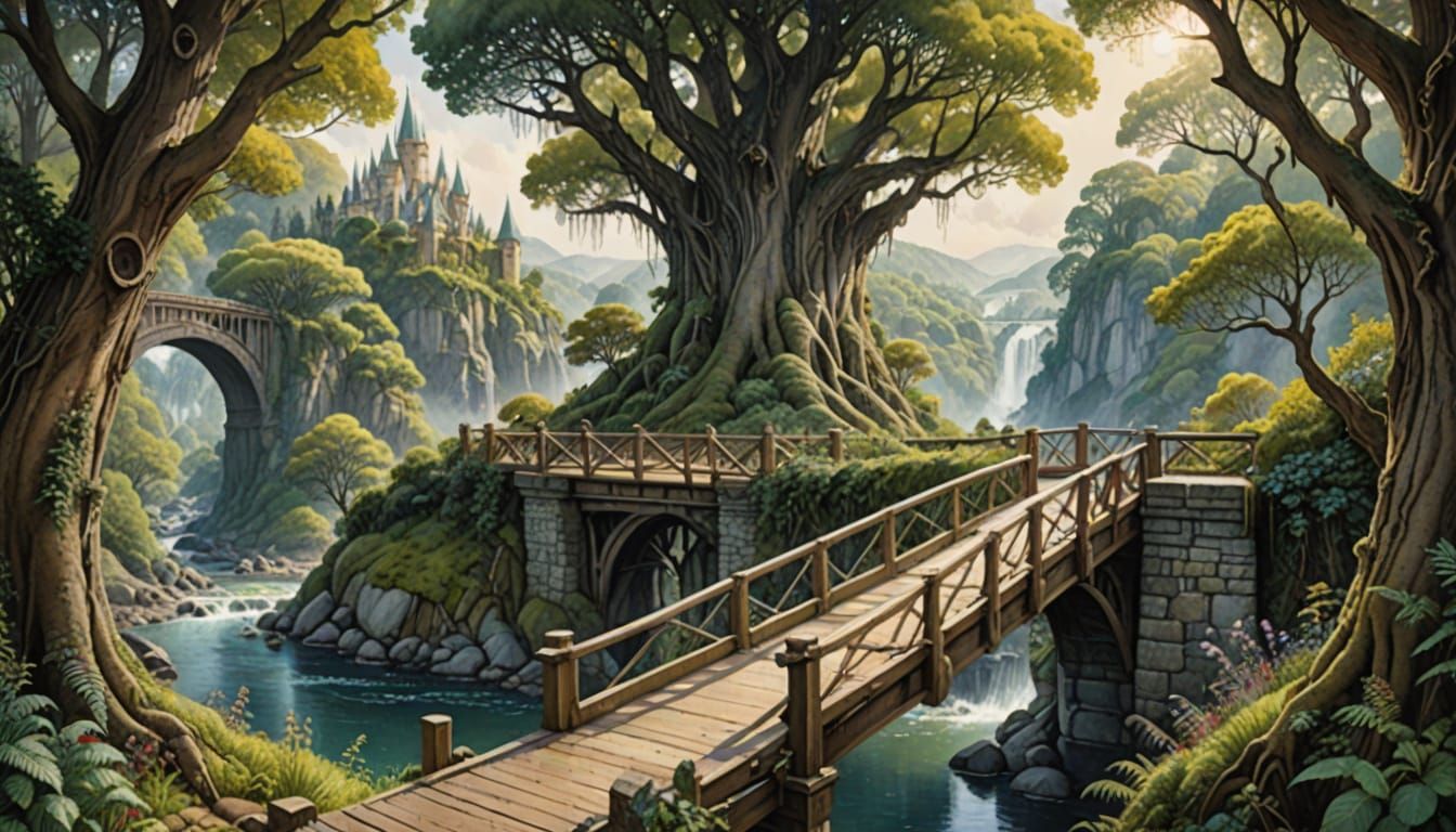 Ethereal Realms in Fantasy Concept Art