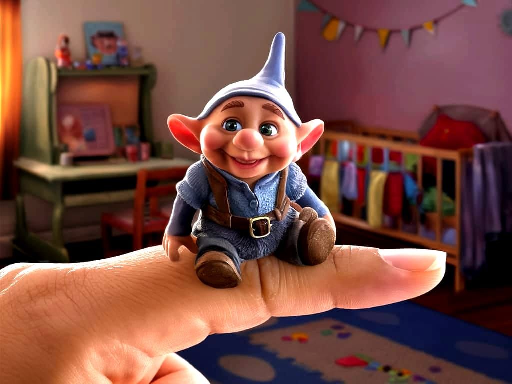 Image: Im Wunderland gibt es auch Zwerge.  (siehe Reim)