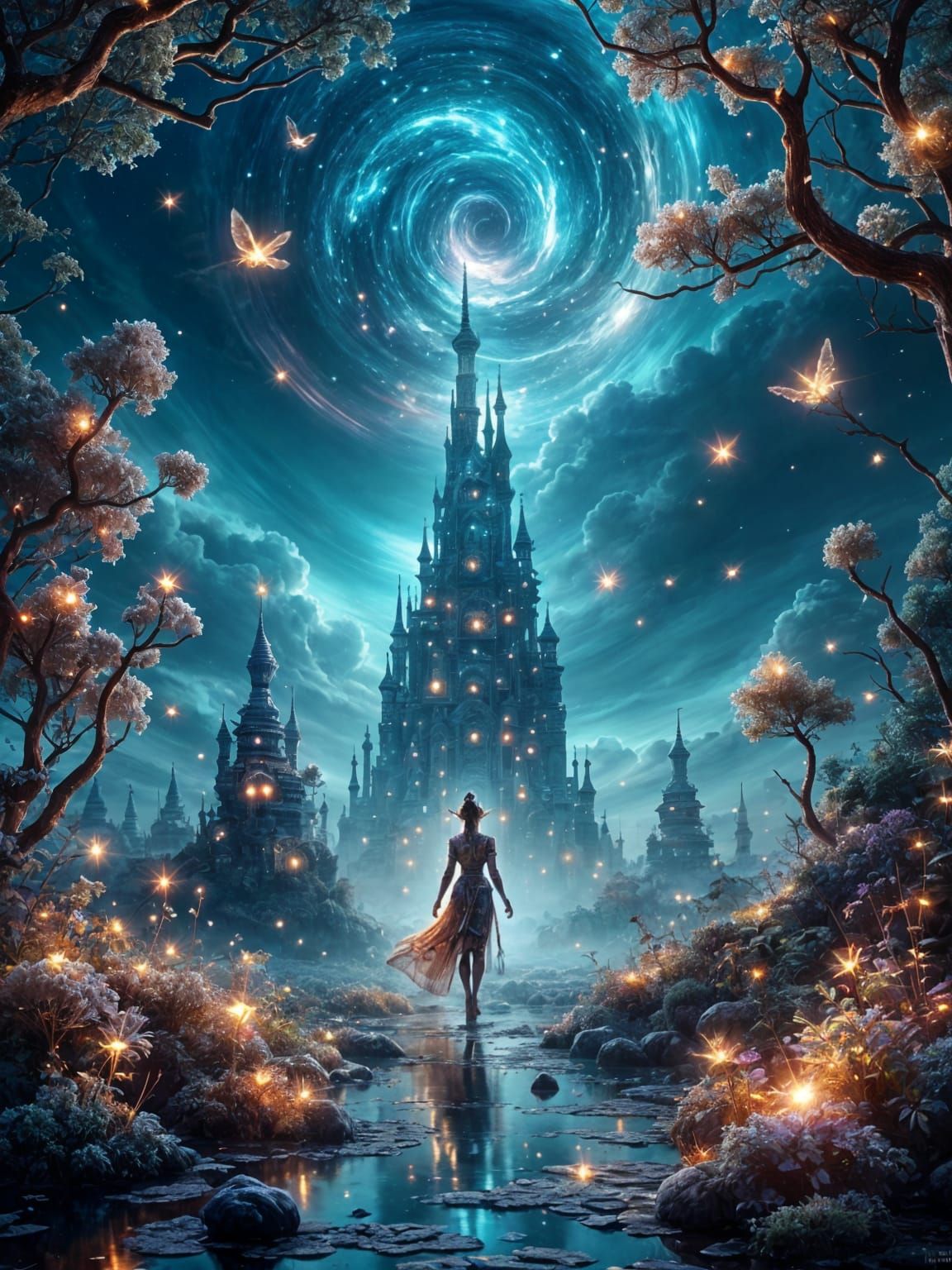 Hmong Warrior in Alien Jungle Concept Art