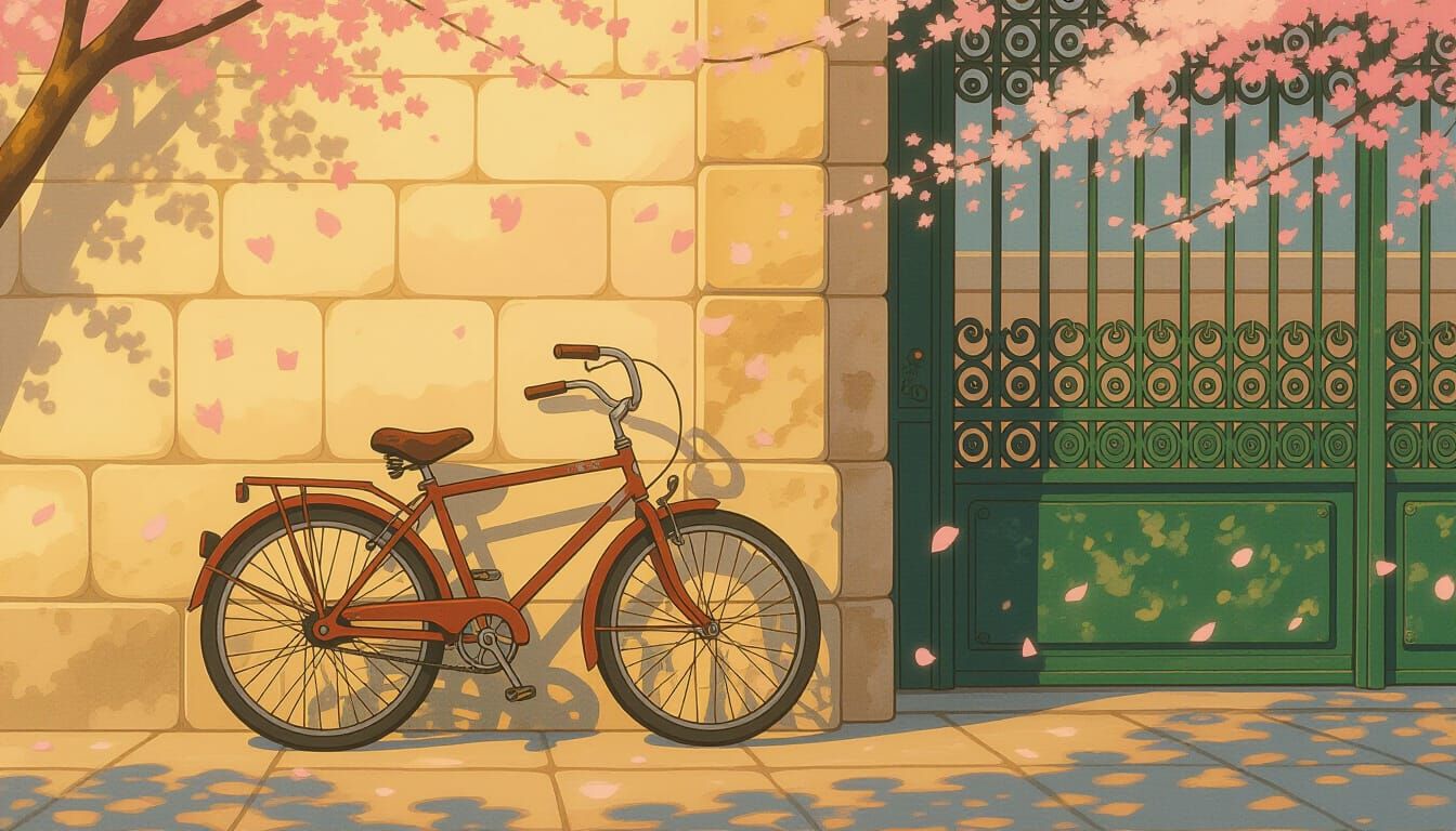 Anime BMX Bicycle at Musée d'Orsay