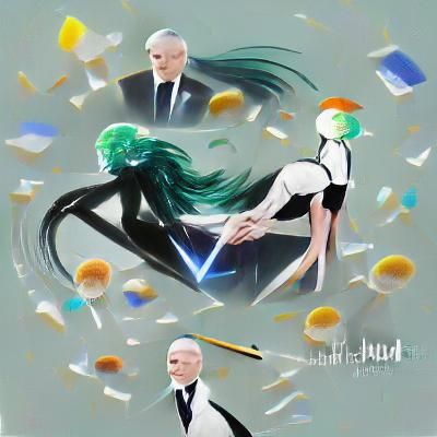 Houseki no Kuni Character Digital Art