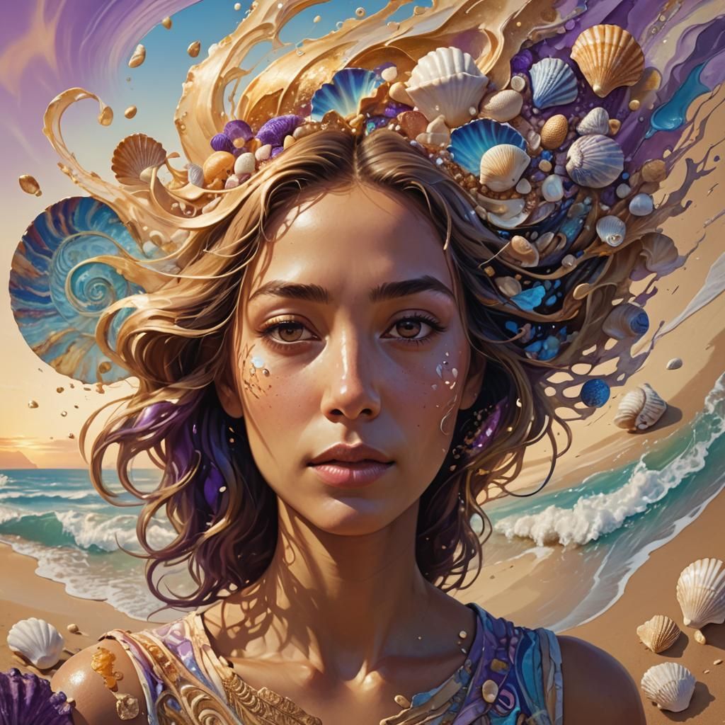 Surreal Escape to Serenity on a Tropical Beach