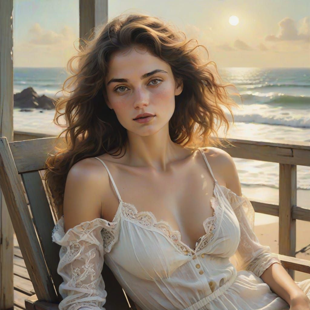 Ethereal Seaside Siren