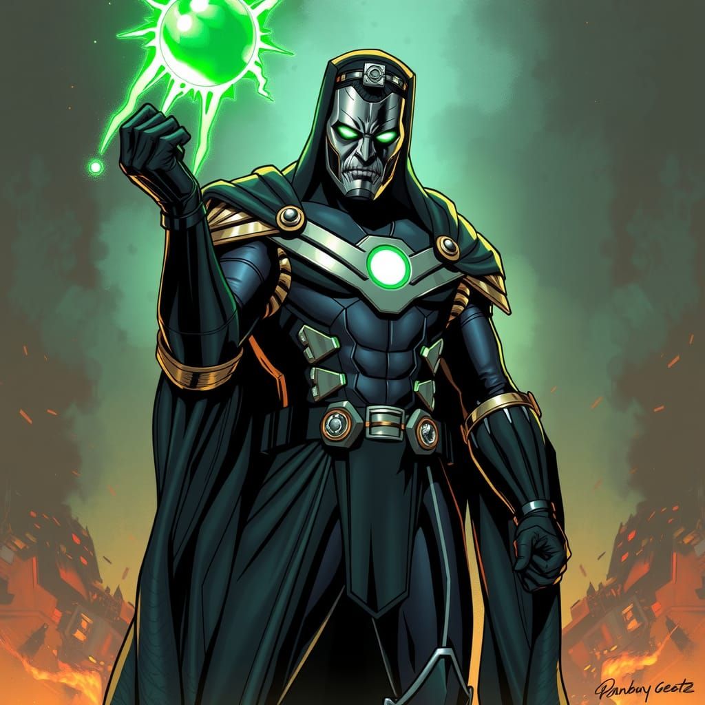 Tony Stark as Dr Doom