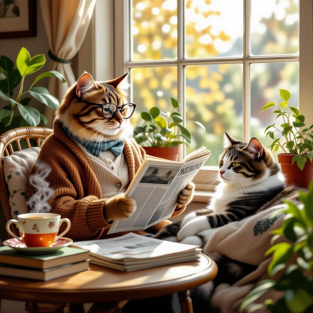 Boomer Cat vs Millennial Cat: A Generational Portrait