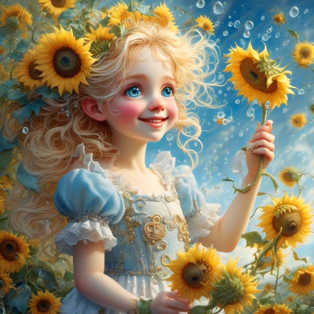 Sunflower Whimsy  🌻