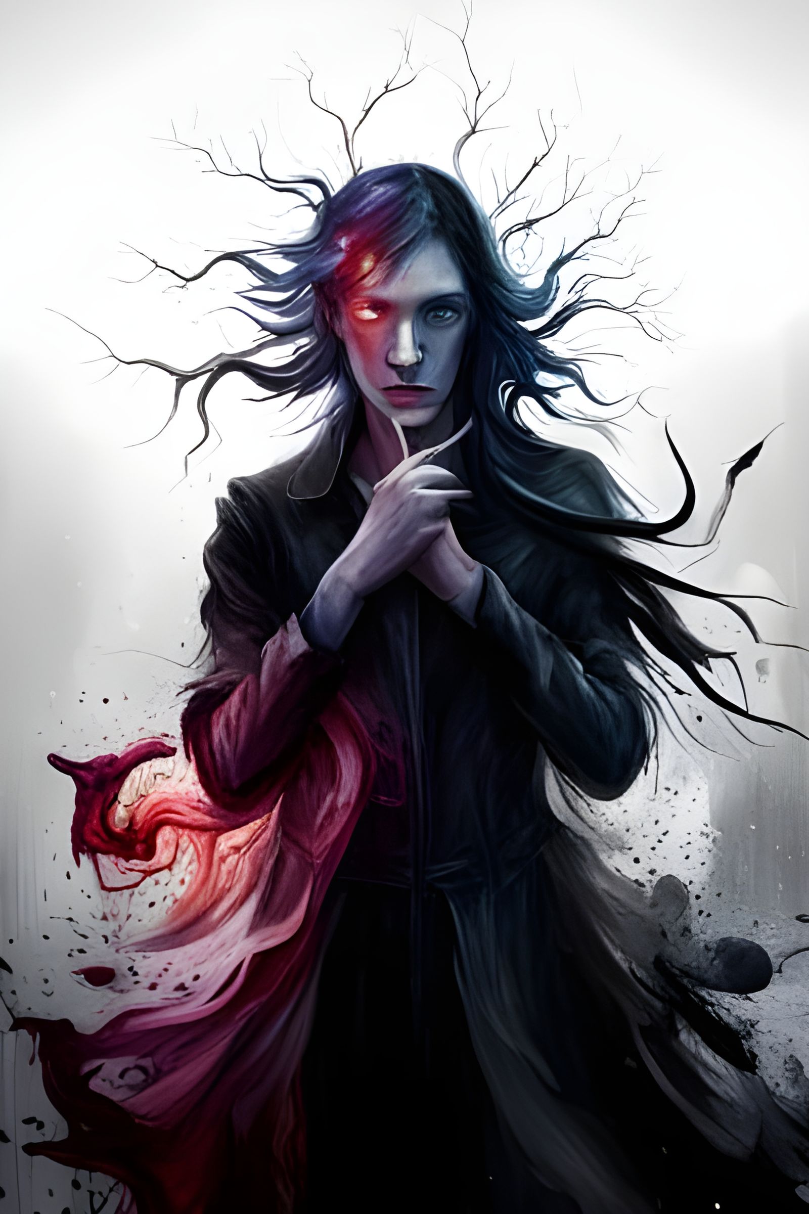 Dark Apocalyptic World Destroyed by Elder God