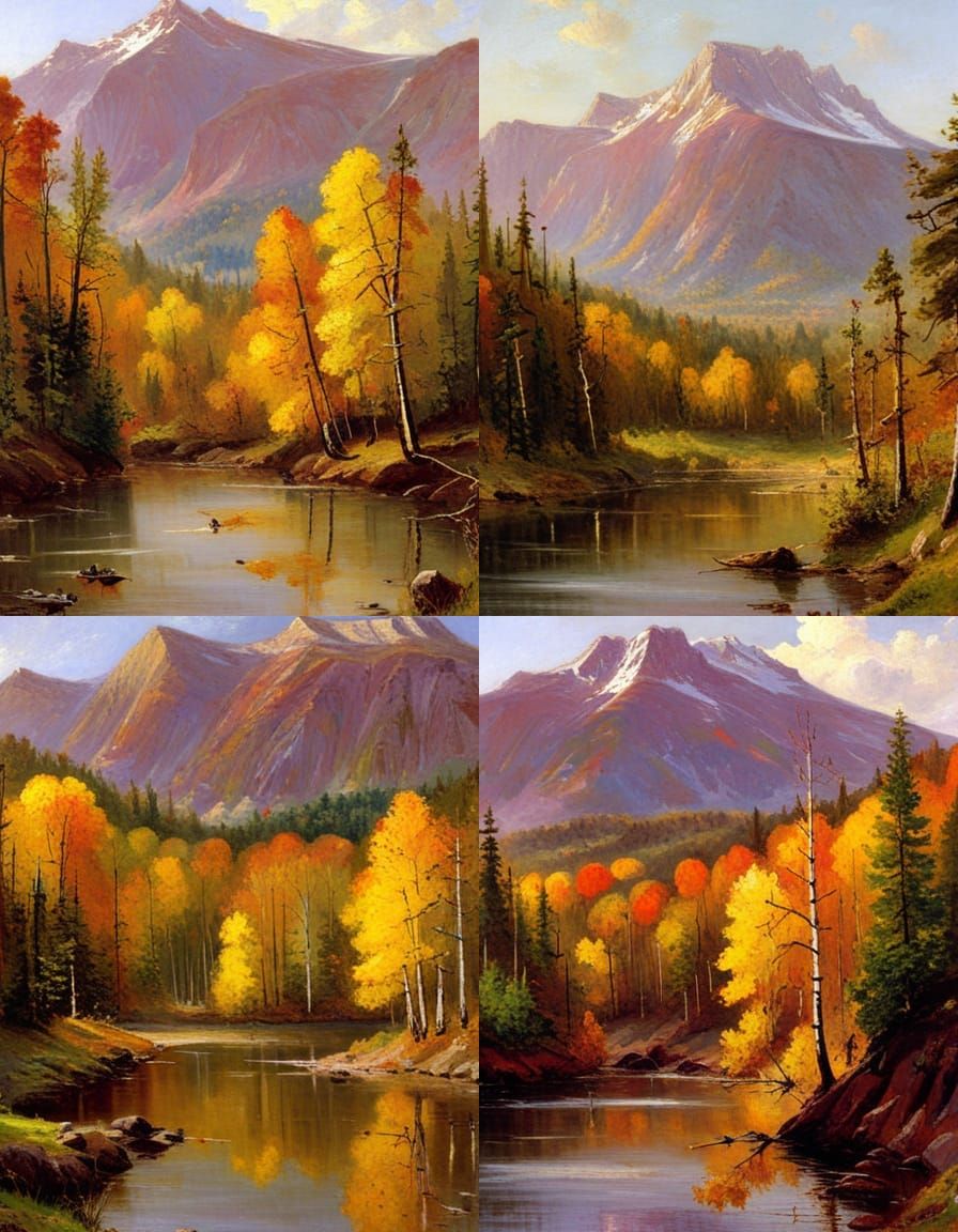 Hudson River School Landscape Painting