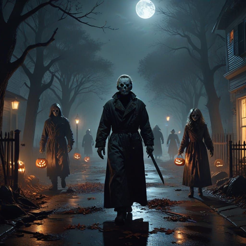 Horror Icons Terrify Trick-or-Treaters on Twisted Halloween ...